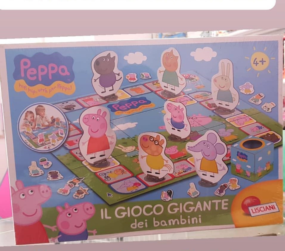 Gioco da tavola Peppa Pig (Il gioco gigante) Lisciani - Il Piccolo Mondo