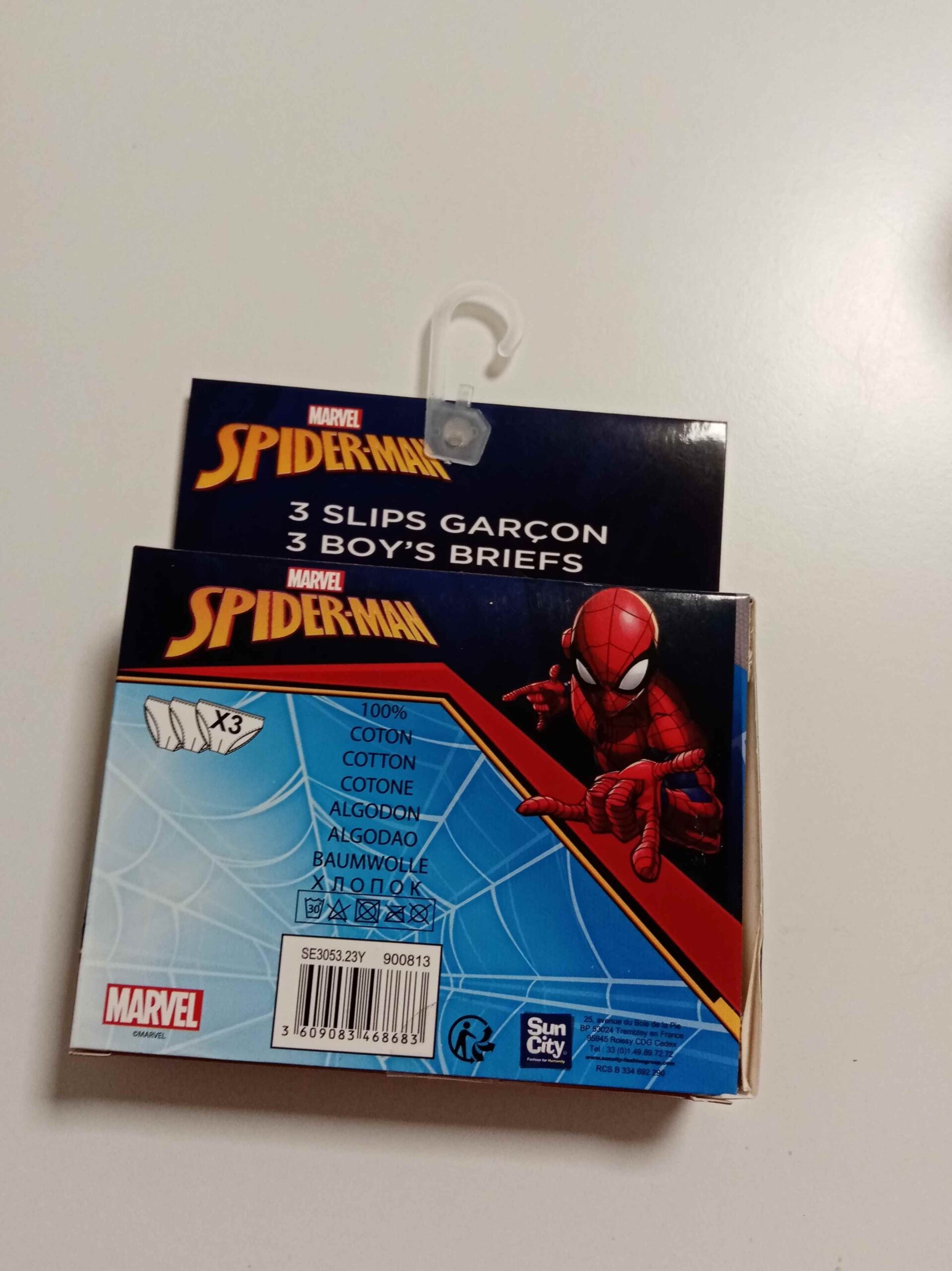 Mutandine maschietto Spider-Man TG disp. 2/3 anni confezione da 3 pz - Il  Piccolo Mondo