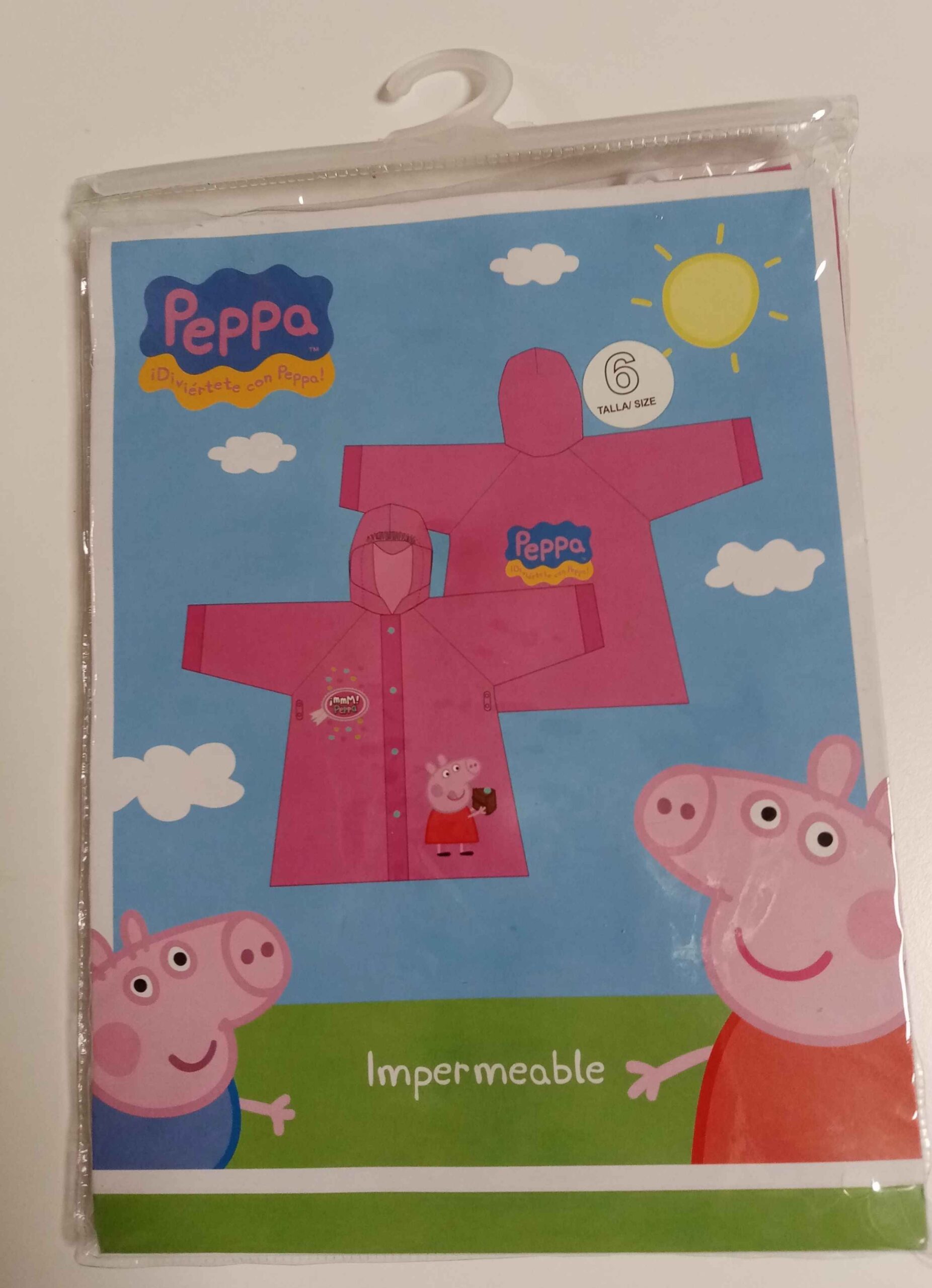 Cape de pluie peppa pig Bambini Abbigliamento bambino Cappotti e giacche Poncho Peppa Pig Poncho 